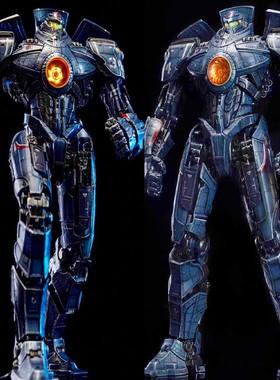 环太平洋重机型危险流浪者 合金复仇流浪者发光可动手办模型玩具