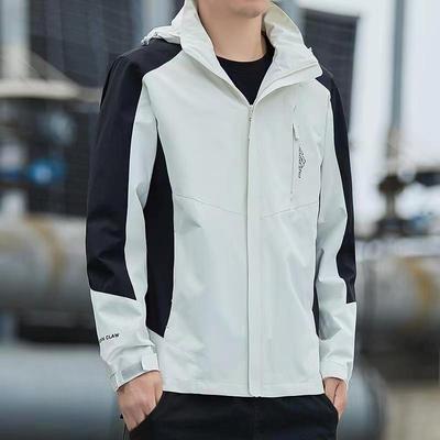 1818单冲春秋冲锋衣男女薄款可印可绣户外防风防水情侣休闲宽松旅