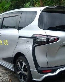 15-23款SIENTA170系专用改装真碳纤维尾翼压尾翼定风翼