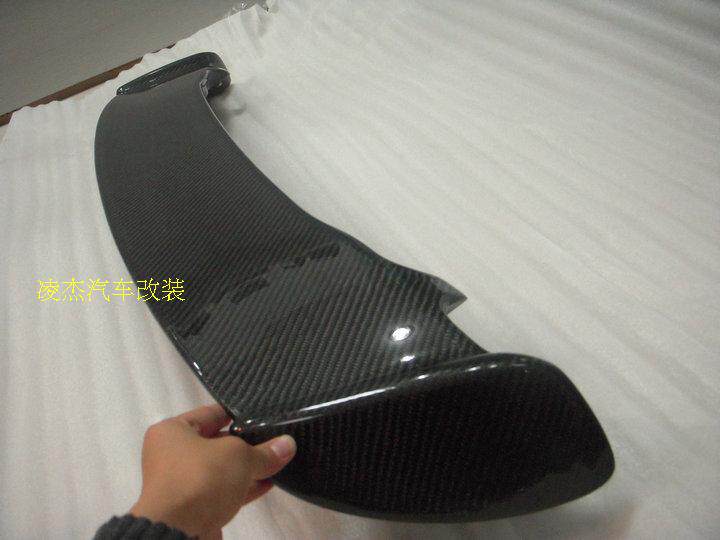 09-13 GE6 GE8 FIT MUGEN 무제한 탄소 섬유 리어 윙 고정 윙 리어 스포일러