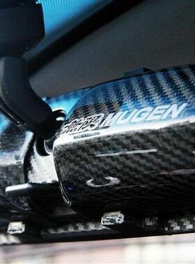 新飞度GK5 GD1GD2GD3车内后视镜壳盖罩无限MUGEN款碳纤维