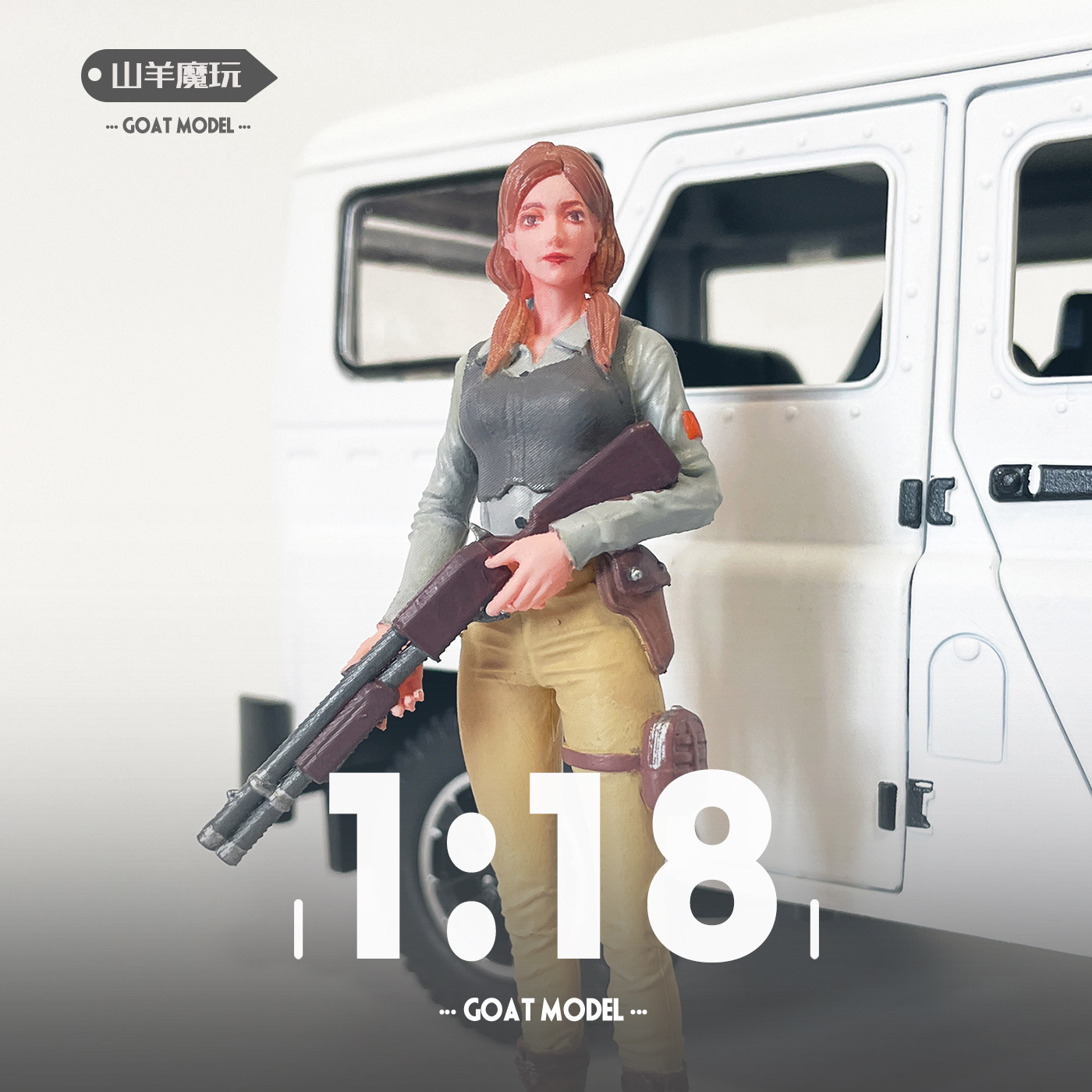 1/18/24/32/64女人偶机车猎人礼物白模场景SUV汽车模型gk手办兵人,模玩/动漫/周边/娃圈三坑/桌游,可动/兵人/雕像专区,淘宝优惠券,粉丝福利购,淘宝优惠卷