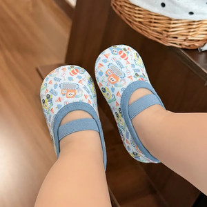 宝地板鞋儿童室内家居袜防