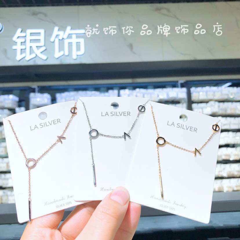纯银项链女2025新款潮小众设项链