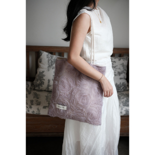 时尚 单肩包帆布包大容量小众包包托特包斜挎包高级感布袋通勤新款