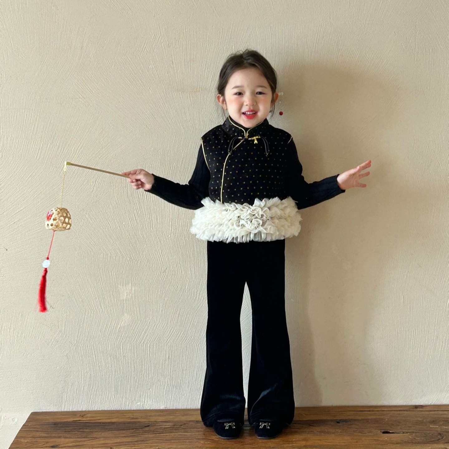 2025冬季新款女童新中式旗袍