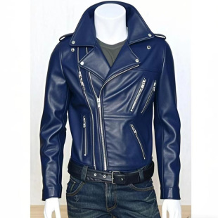 秋冬皮衣男新款皮夹克外套男韩版Leather jacket jacket for men