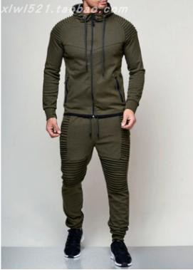 sport suit men black suit hoodies for men tracksuit men 套装