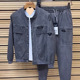 suit Spring Autumn Men and casual simple fashion 2pcs set
