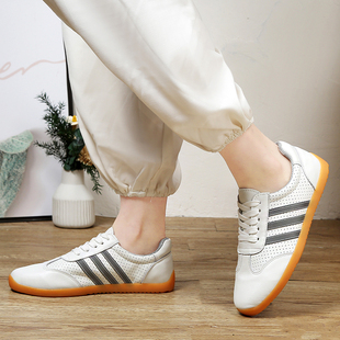 正宗陈家沟太极鞋四季透气加厚牛筋底男女太极拳练功鞋武术鞋