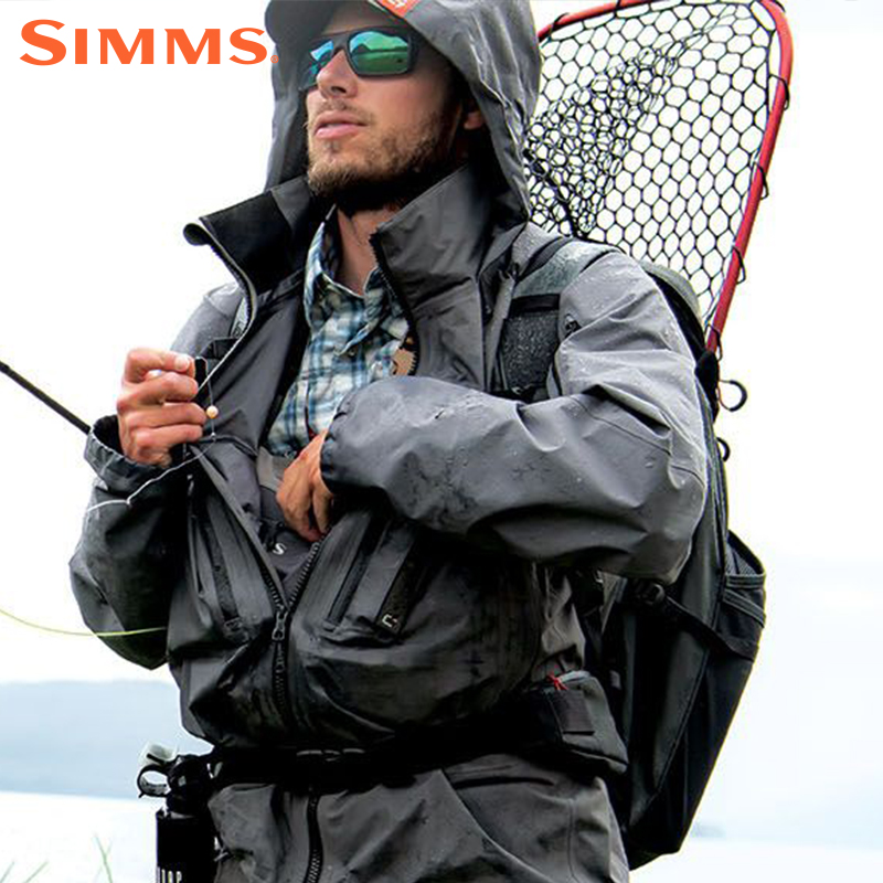 SIMMS冲锋衣防水钓鱼夹克