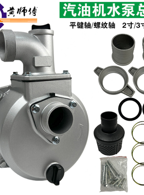 汽油机水泵总成152F154F168F170F188F2寸3寸4寸自吸水泵总成铝泵