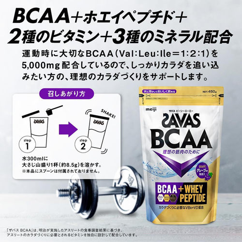 SAVAS葡萄味乳清蛋白BCAA