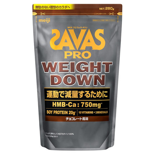 日本明治SAVAS巧克力味蛋白粉