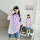 新款 2025夏装 女大童初中生轻薄衬衣儿童学生洋气上衣 衬衫 女童短袖