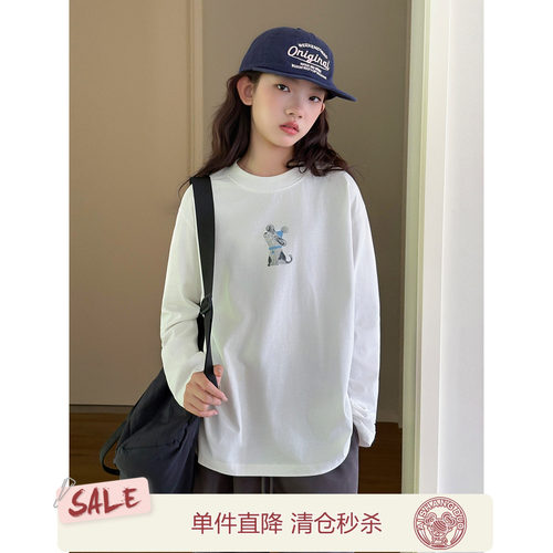 【青春舒适】女童长袖T恤