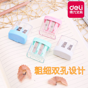 得力小学生办公卷笔刀办公削笔刀笔刨简易商务削笔刀锋利铅笔扭子