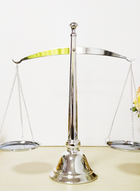 创意家居五金天平秤精致摆件