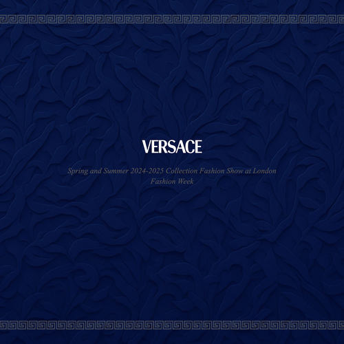范思哲keynote模板100页versace fashion trends 100 slides