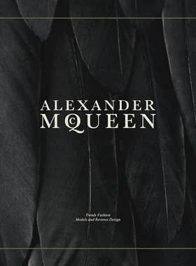 100页时尚发布会ppt模板亚历山大麦昆AlexanderMcQueen模特服装