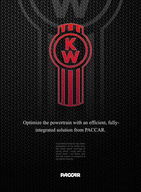 肯沃斯卡车PPT模板100页kenworth truck 卡帕集团工作总结ppt模板