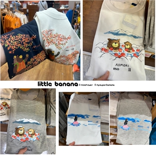 日单限定故事款 不打折 圆领套头休闲T恤 短袖 夏季 山系原包装 情侣款