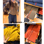 不打折纯原品质春款 外套 山系成人情侣中间层坑条抓绒实用拉链长袖