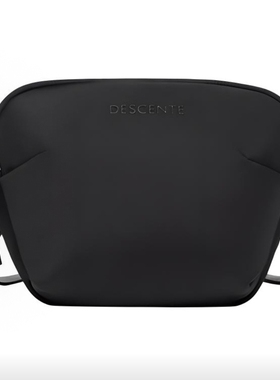 迪桑特20L MOVE PACK户外包斜纹材质面料黑色情侣款D4333WBS06