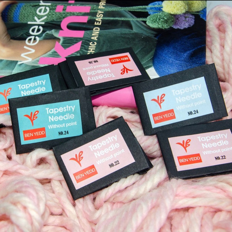 十字绣工具绣花针BEN YEDD北欧风捷克和德针一样好用22号24号26号