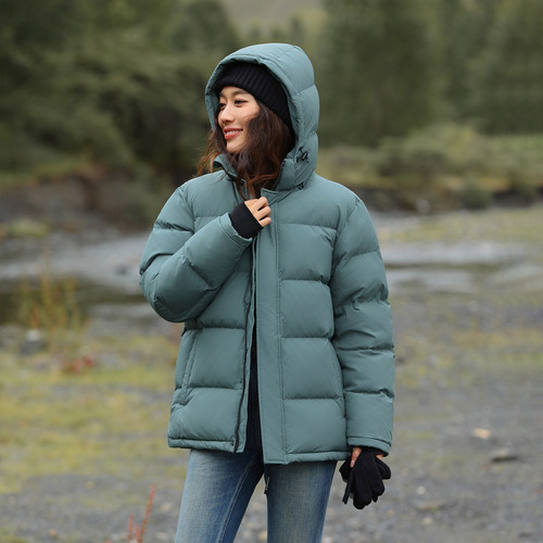 GUNDIS2025冬季新品高端羽绒服极寒小个子羽绒服女中长款7008A