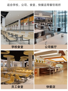 A5密胺分餐盒团餐学生食堂加厚五格便当盒PP微波分格饭盒快餐饭盘