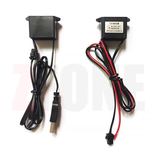 汽车冷光线氛围灯驱动器12v电源
