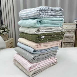 纯棉新疆棉针织棉毛床单婴儿级床品巨柔软平整亲肤家用200X240