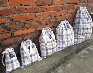 简单生活多用途束口抽绳收纳袋，衣物整理袋、分类整理袋、杂物包