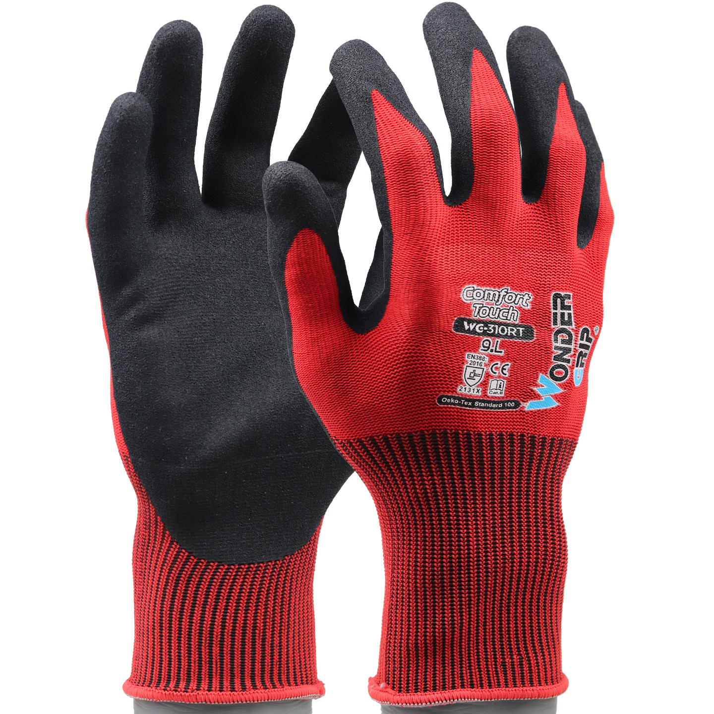 多给力WG310RT触屏磨砂作业手套