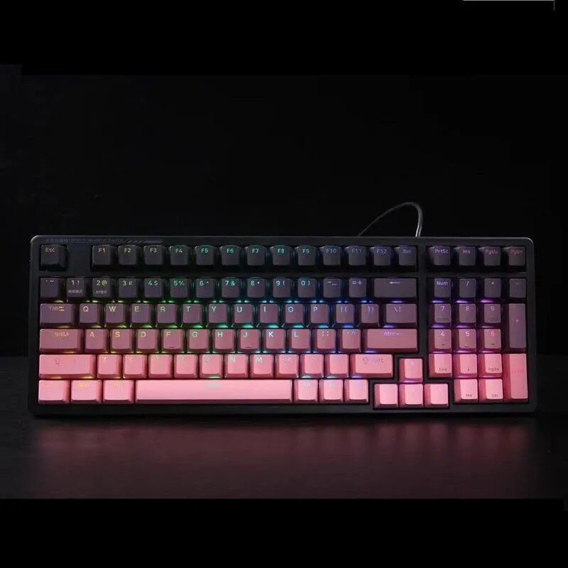 达尔优CK100max渐变磁轴机械键盘网咖同款电竞游戏lol吃鸡有线