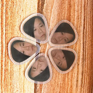 陶喆周边tnt吉他拨片项链挂件亚克力片片明星周边 礼物