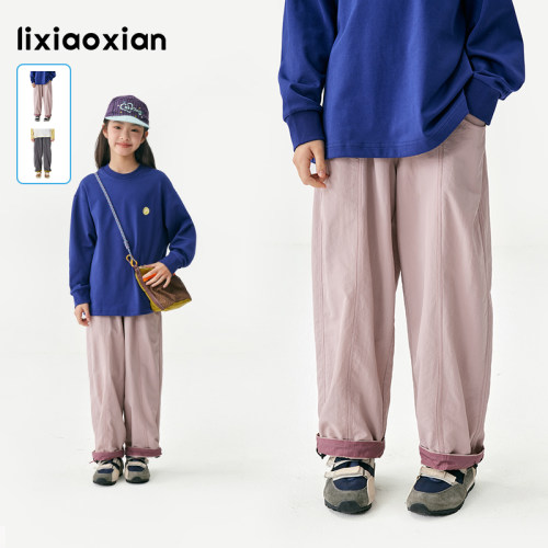 梨小闲原创春季夏新款休闲裤长裤