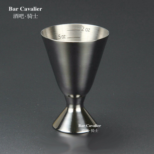 酒吧骑士纯手工带刻度量酒器 多规格盎司杯 调酒量杯安士杯Jigger