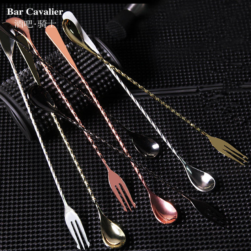 不锈钢吧更勺鸡尾酒调酒棒奶茶长柄棒匙调酒搅拌长巴咖啡饮料搅棒,餐饮具,咖啡勺,淘宝优惠券,粉丝福利购,淘宝优惠卷