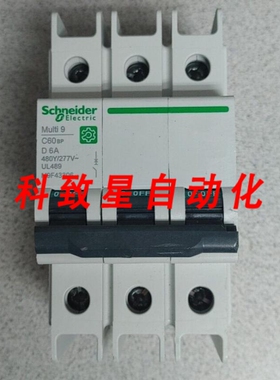 工业配件MULTI 9 M9F43306 C60 3极断路器6A