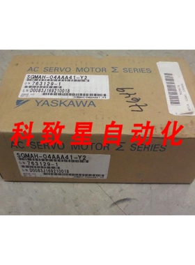 工业配件伺服电机SGMAH-04AAA41-Y2 400W 200V 2.8 AA安培 30