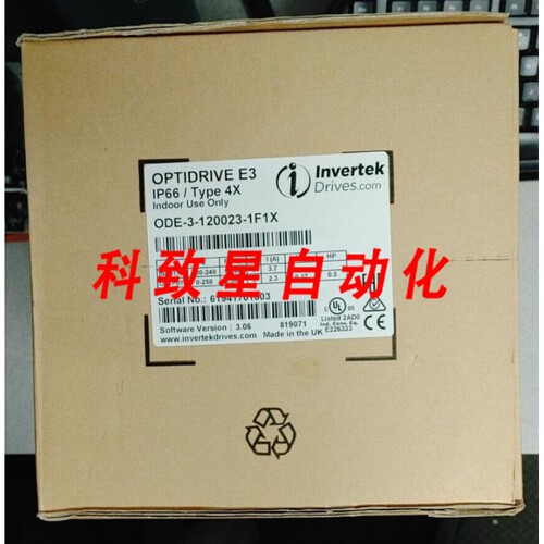 工业配件OPTIDRIVE NEMA 4X ODE-120023-1F1X 230V 1PHPH 1/
