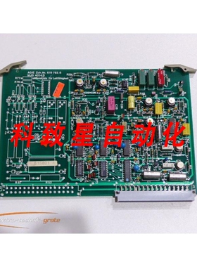 工业配件AGIE MJG 4014 D电导率测量电路 ZCH.NO:619 782.6
