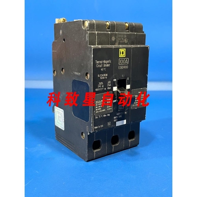 工业配件EDB34100 100A 480Y/277V 3P 断路器