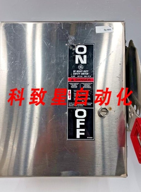 工业配件GE 30安培无保险丝安全隔离开关 600V 4X THN3361SS