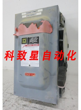 工业配件H362AWK 60A保险丝式安全隔离开关 600V 60安培 H362 F0