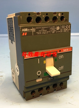 工业配件SACE S1 S1N070TL S1N型70A断路器277/480V 3极70安培 HA