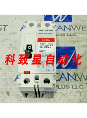 工业配件ED2020 20安培2极240伏ED 65K断路器