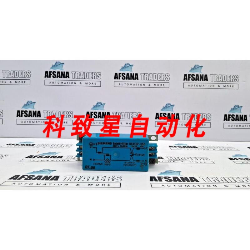 工业配件B84102-C50 ENTSTORFILTER/单滤波器250V